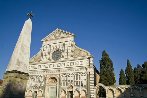 Florenz Kirche von Santa Maria Novella — Stockfoto