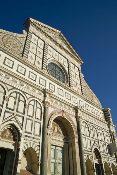 Florence kostel santa maria novella — Stock fotografie