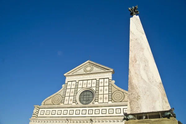 Kościół santa maria novella we Florencji — Zdjęcie stockowe
