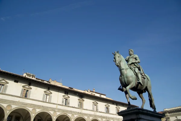 Статую великого герцога Фердинанд Флоренції Італії — стокове фото