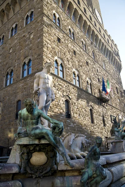 Starý palác Florencie Toskánska Itálie — Stock fotografie
