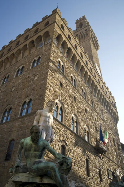古い宮殿フィレンツェの両日 — ストック写真