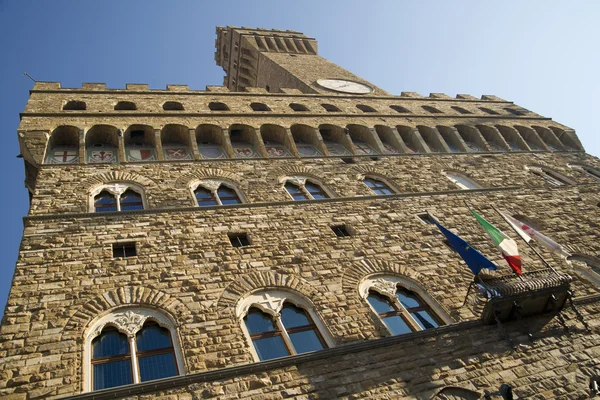 Antico palazzo fiorentino toscana italia — Foto Stock