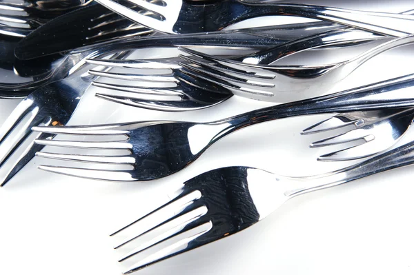 Steel cutlery — Stock Photo, Image