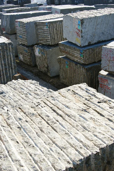 Stock image Storage blocks of marble