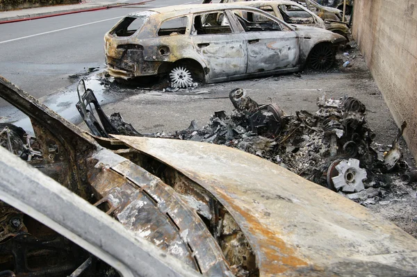 stock image Car fire