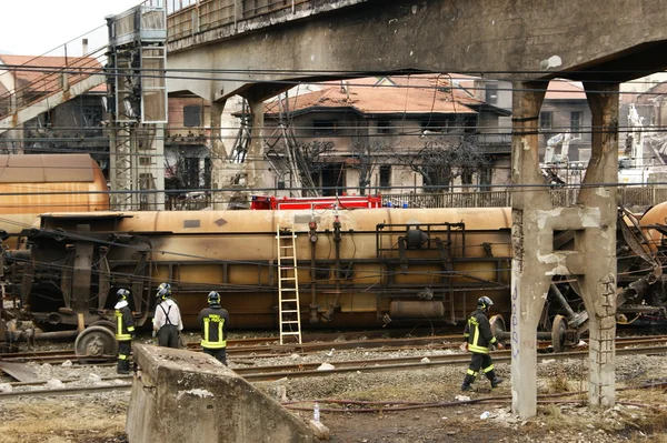 stock image Train accident