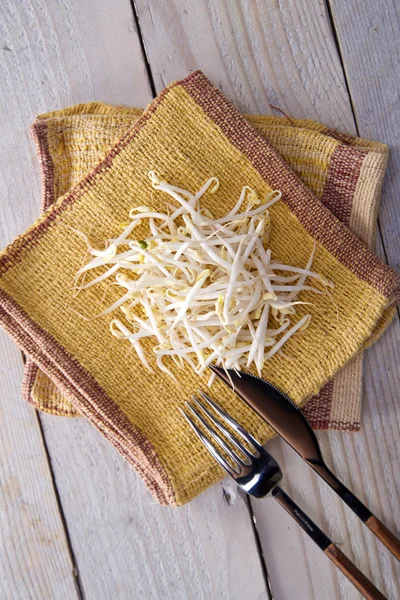 Stock image Soy sprouts