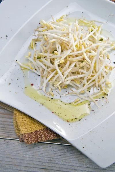 Soy sprouts — Stock Photo, Image