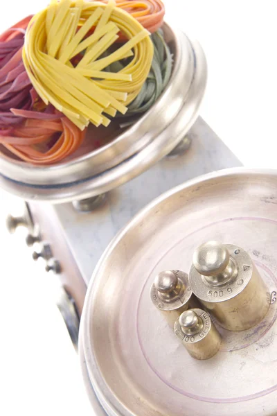 Tricolor pasta — Stock Photo, Image