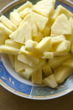 doğranmış ananas