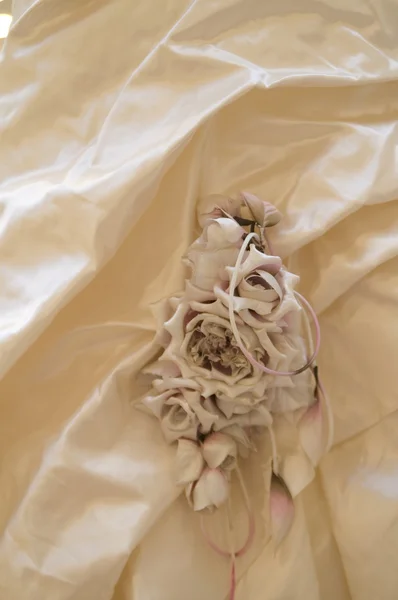 Tekstil bryllup baggrund - Stock-foto