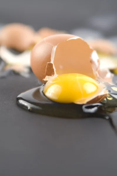 壊れた卵 — ストック写真