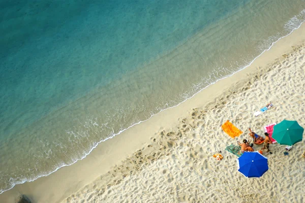 Yaz aylarında sahilde — Stok fotoğraf