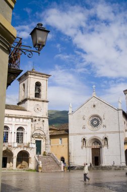 norcia umbria İtalya şehir