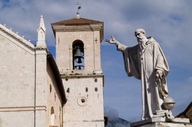 norcia umbria İtalya şehir