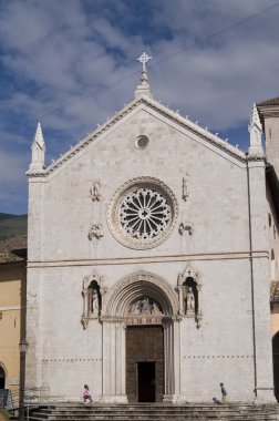 norcia umbria İtalya şehir