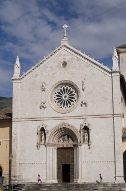 Town of Norcia Umbria Italy clipart