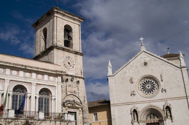 norcia umbria İtalya şehir