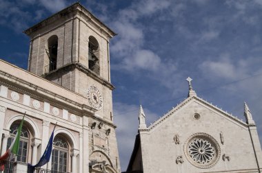 norcia umbria İtalya şehir