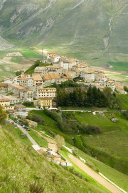 castelluccio, norcia, İtalya