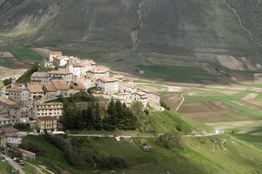 castelluccio, norcia, İtalya