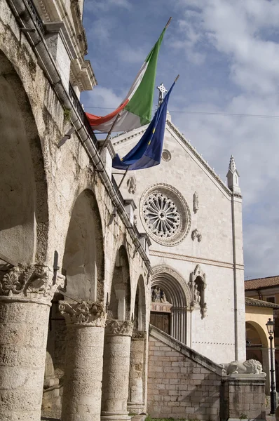 Stad van norcia umbria Italië — Stockfoto
