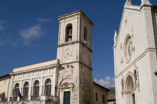 Town of Norcia Umbria Italy — Stock Photo, Image