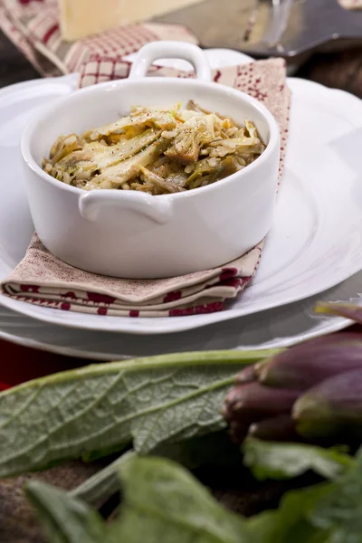 Arroz con alcachofa — Foto de Stock