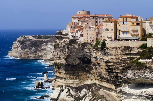 Bonifacio Korsika Sardinien Italien — Stockfoto