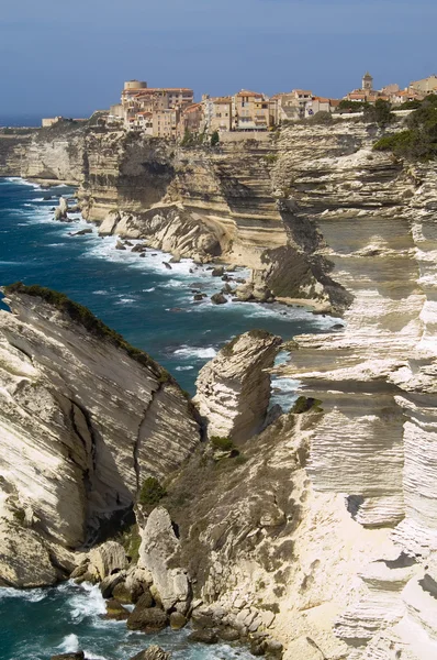 Bonifacio Korsika Sardunya İtalya — Stok fotoğraf