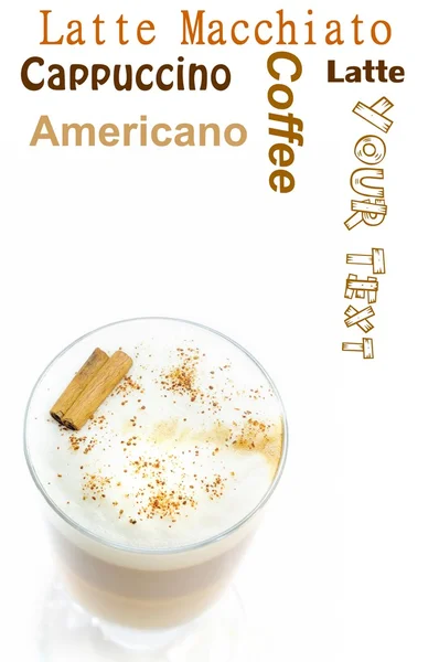 Latte macchiato — Stock Photo, Image
