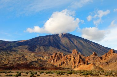 Los roques de garcia, teide Milli Parkı tenerife