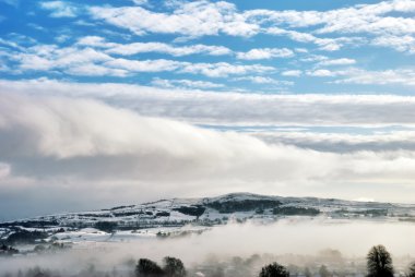 Winter Cloud And Mist clipart