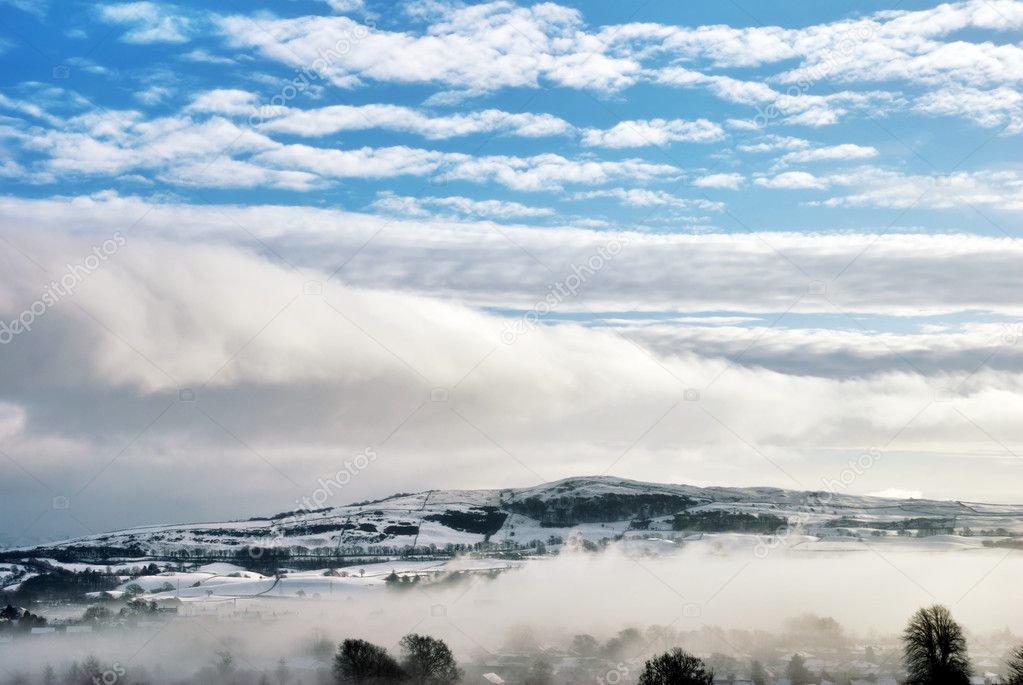 Winter Cloud And Mist