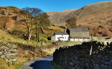 Remote Farm Buidlings, English Lake District clipart