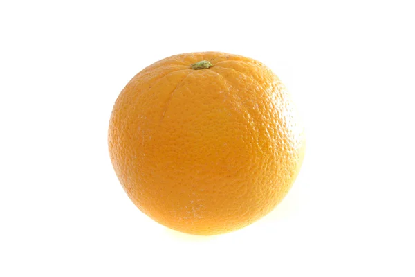 Orange isolé en fond blanc — Photo