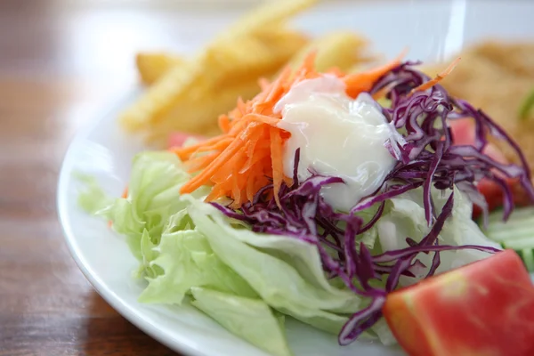 Salad in close up — Stock Photo, Image