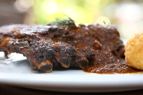 stock image BBQ ribs