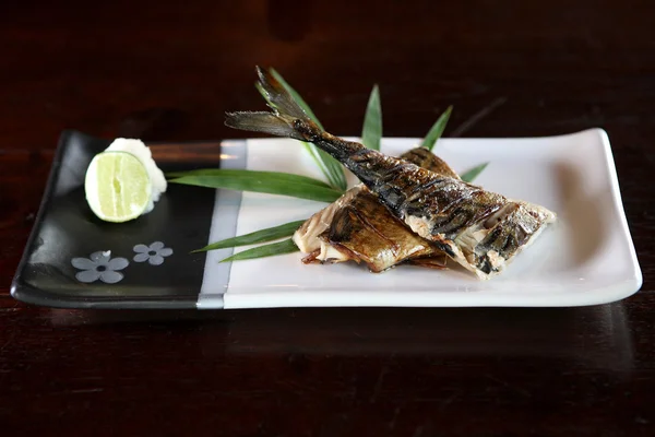 stock image Grill Saba fish japanese food