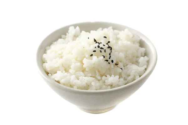 Ris isolerade i vit bakgrund — Stockfoto