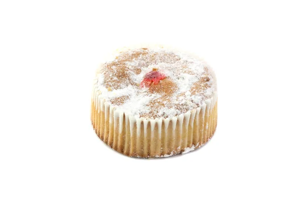 Torta Cup isolata su sfondo bianco — Foto Stock