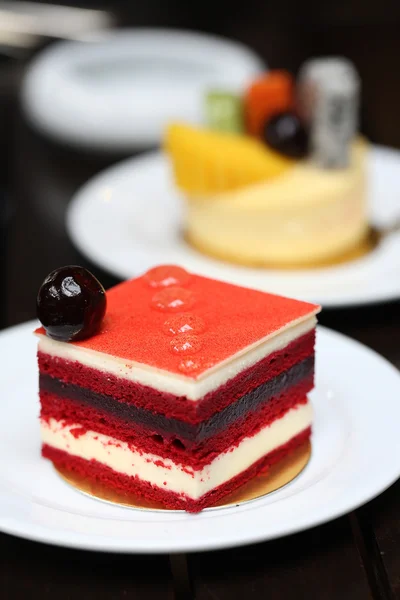 Berry fruit cake — Stock Photo, Image