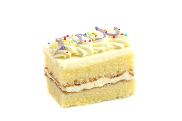Tårta isolerade i vit bakgrund — Stockfoto