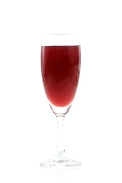 白を基調とした赤ワイングラス — ストック写真