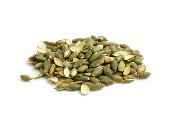 Pumpkin seed isolated in white background — Stock Photo, Image