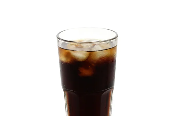 Cola na białym tle w tle — Zdjęcie stockowe