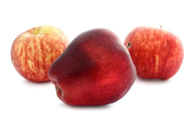 Manzana aislada en fondo blanco —  Fotos de Stock