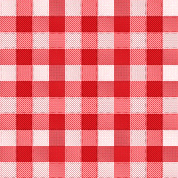 Pattern picnic tablecloth vector — Stock Vector