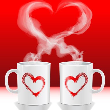 Love's cups clipart